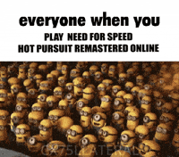 Need For Speed Minions GIF