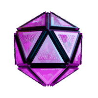 Loop Geometry Sticker by SAGA Festival