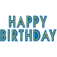 Happy Birthday Sticker by Union Lido