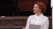 sitting sit down GIF by Hallmark Channel