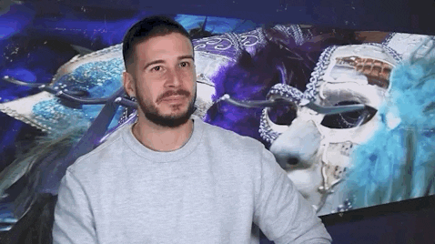 Jersey Shore Shrug GIF by Jersey Shore Family Vacation