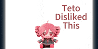 Dislike Kasane Teto GIF