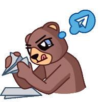 Frustrated Teddy Bear Sticker by steady teddys