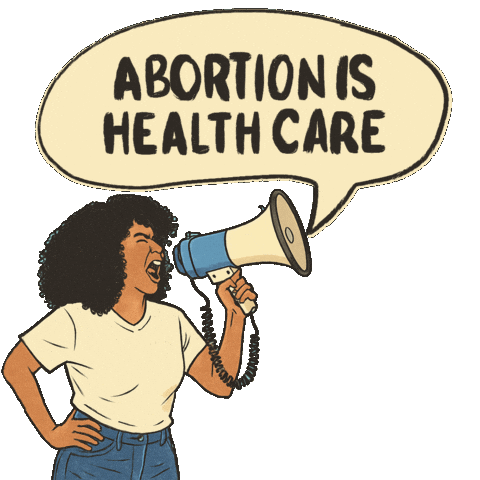 Reproductive Rights Healthcare Sticker by INTO ACTION