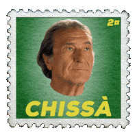 Italian Stamps Sticker