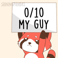 Red Panda Trash GIF