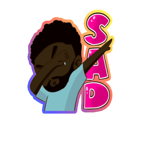 Sad Twitch Sticker by HUPChallenge