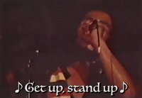 stand up GIF by Bob Marley