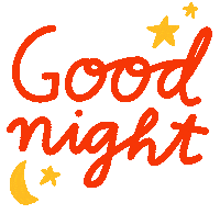 Tired Good Night Sticker by Bodil Jane