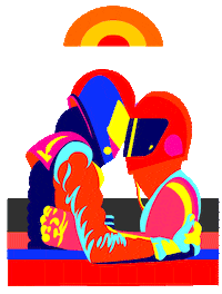 Sci-Fi Love Sticker by ladypat