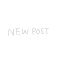New Post Text Sticker