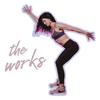Fitness Workout Sticker by The Works