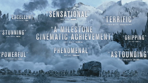 review avalanche GIF by War for the Planet of the Apes