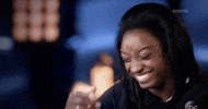 Embarrassed Simone Biles GIF by Dancing with the Stars