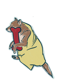Dog Sleep Sticker