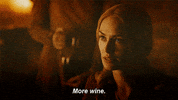 game of thrones drinking GIF
