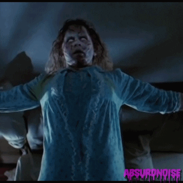 the exorcist horror GIF by absurdnoise