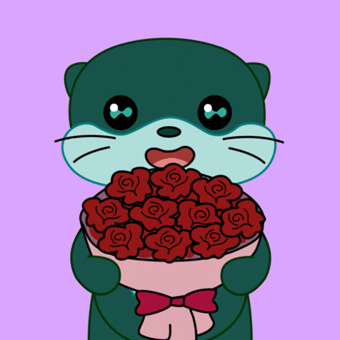Love You Flower GIF by Odd Otties