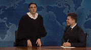 ruth bader ginsburg dance GIF by Saturday Night Live