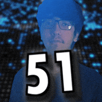 Fifty One Number GIF