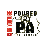 PouredInPA beer youtube play craft beer Sticker