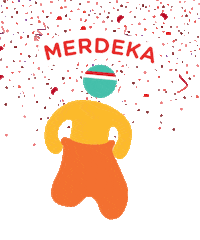 Merah Putih Kids Sticker by Kiddo