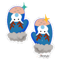 Gloves Gauntlet Sticker by Lifestyle Store