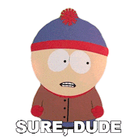 Stan Marsh Sticker by South Park