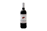 Wine Steak Sticker by PairMEwines