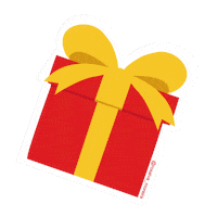 rosalva_moreira natal presente desenho Ilustração Sticker