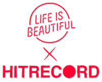 Life Is Beautiful Sticker by HITRECORD