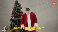 Stuff Presents In His Suit