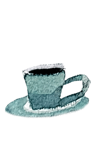 Coffee Cup Sticker
