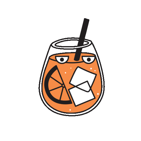 Wink Cocktail Sticker by Social Soup