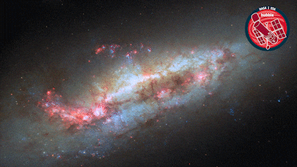 Nasa Glowing GIF by ESA/Hubble Space Telescope