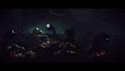 GhostTownGames eyes creepy cinema popcorn GIF