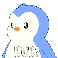 Excuse Me What Sticker by Pudgy Penguins