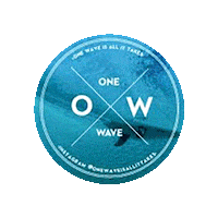 onewaveisallittakes onewaveisallittakes Sticker