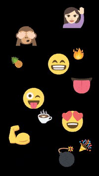KSVS happy mood emoji feeling GIF