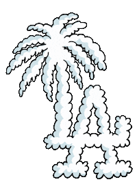 Los Angeles La Sticker