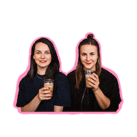 Friends Pink Sticker by zuckerjagdwurst