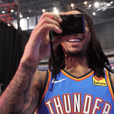 Oklahoma City Smile GIF by OKC Thunder