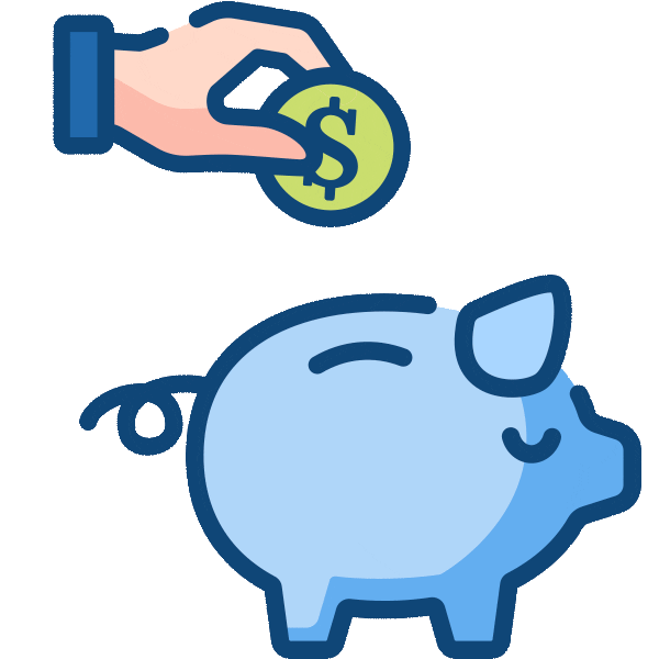 fixatoficial sat savings finanzas cerdo Sticker