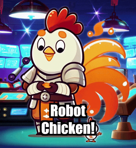 Robot Chicken Ai GIF by Zorooster