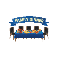 maplelodgefarms family dinner family day family first familyfirst Sticker