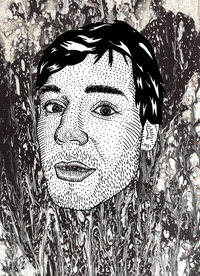 self portrait artists on tumblr GIF by Miron