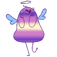 Happy Good Times Sticker by Lisa Vertudaches