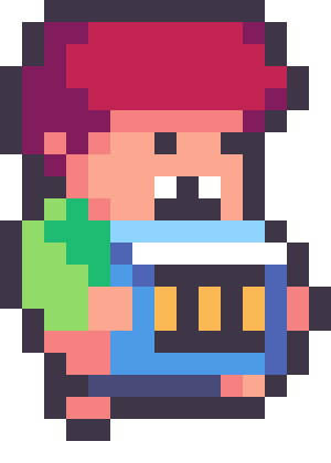 badkidgames games pizza run kid Sticker