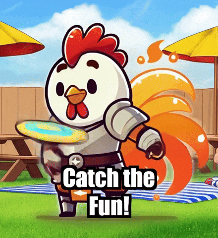 Friends Frisbee GIF by Zorooster