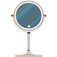 Bodyskinbalance beauty makeup mirror spiegel Sticker